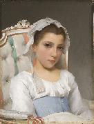 unknow artist Portrait of a young girl Spain oil painting artist